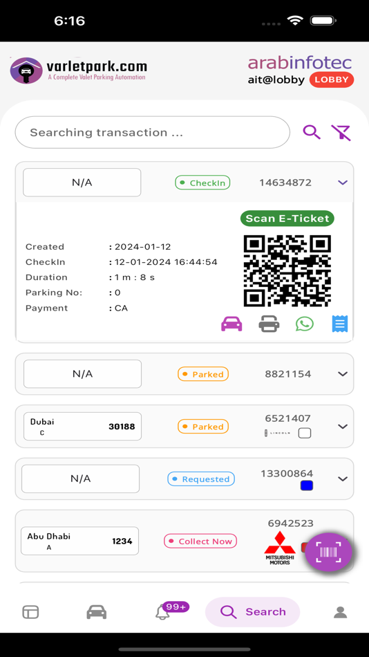 #3. Varlet Parking (iOS) 由: Sreechand Sreekumar