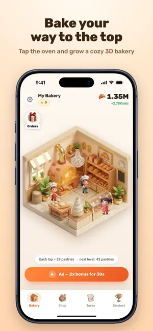 My Bakery: Idle Baking Game screenshot 1