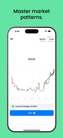 Stock Chart Trading Game Screenshot 2 of 6