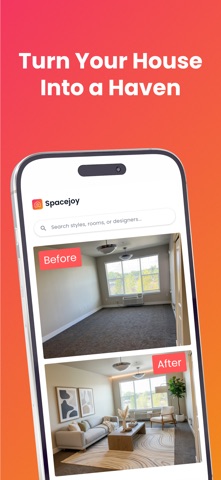 Spacejoy: AI Interior Design screenshot