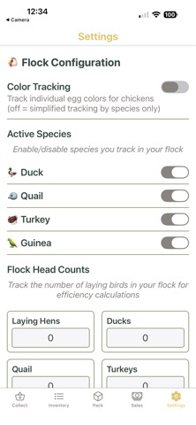Egg Inventory screenshot