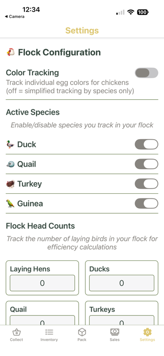 Egg Inventory Screenshot 5 of 7