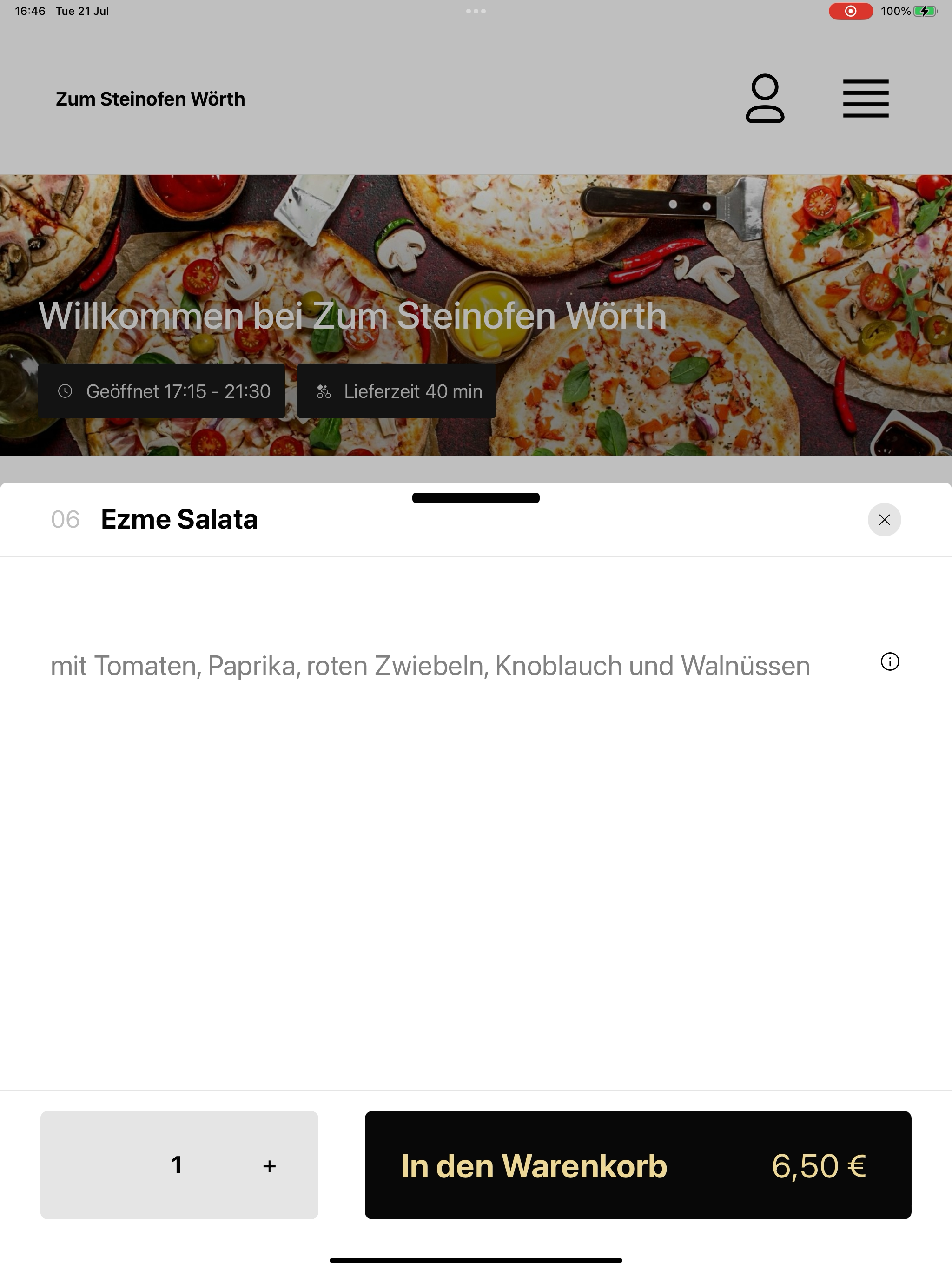Zum Steinofen Wörth screenshot 15