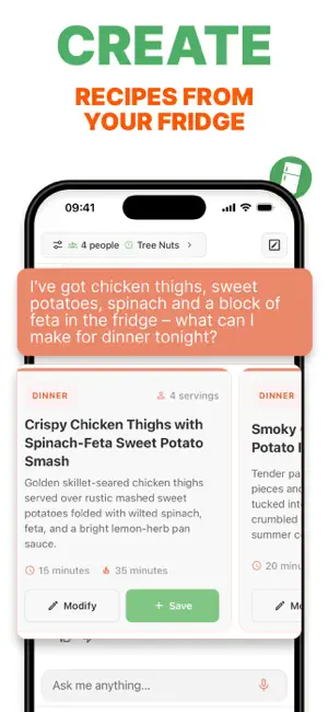 FoodiePrep AI Meal Planner screenshot 2
