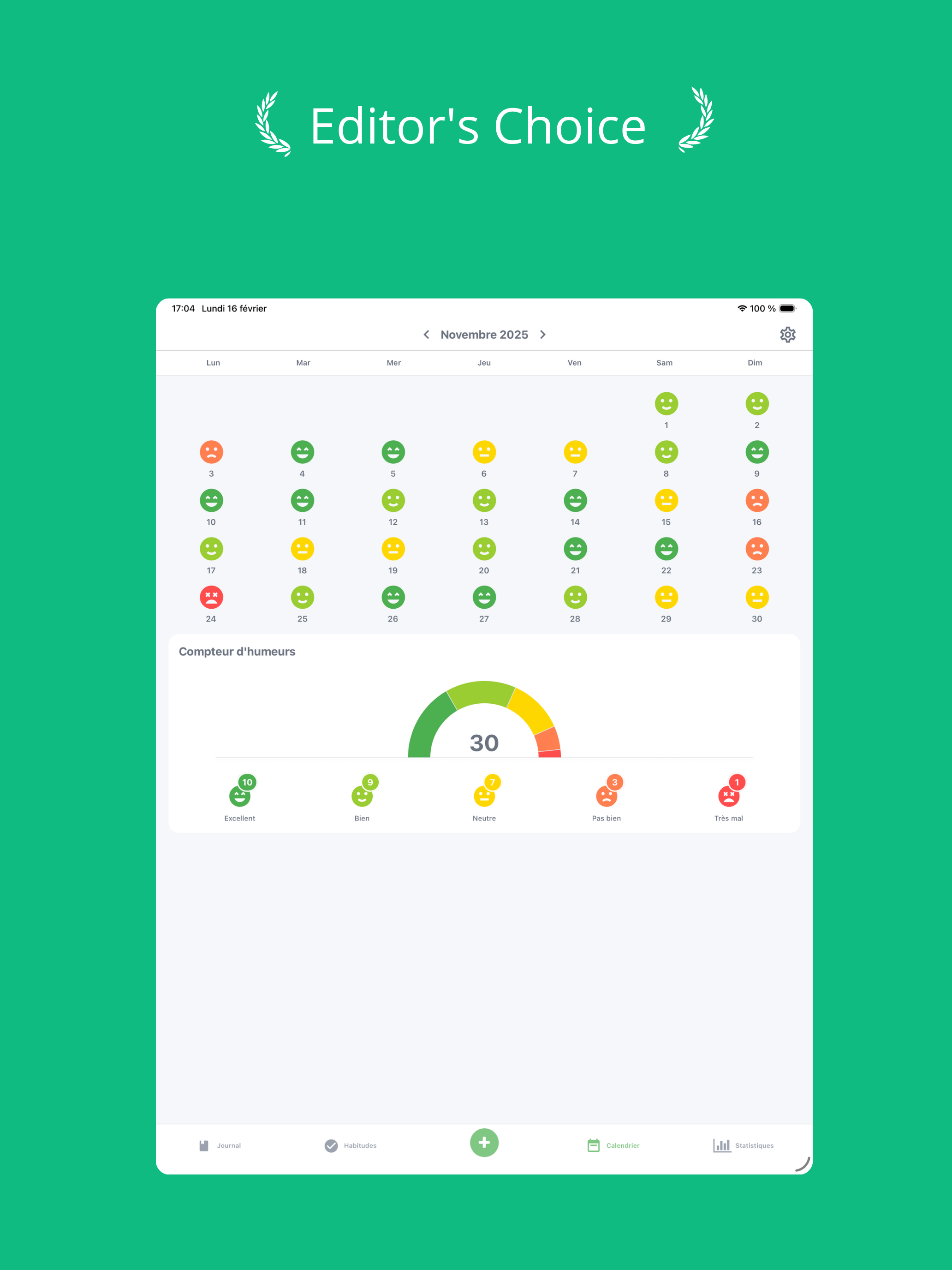 Feelio: Mood & Habit Tracker screenshot 5