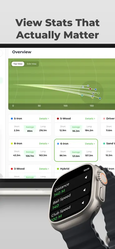 GolfTrak: Phone Launch Monitor screenshot 10 of 10