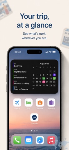 Trip Timeline screenshot