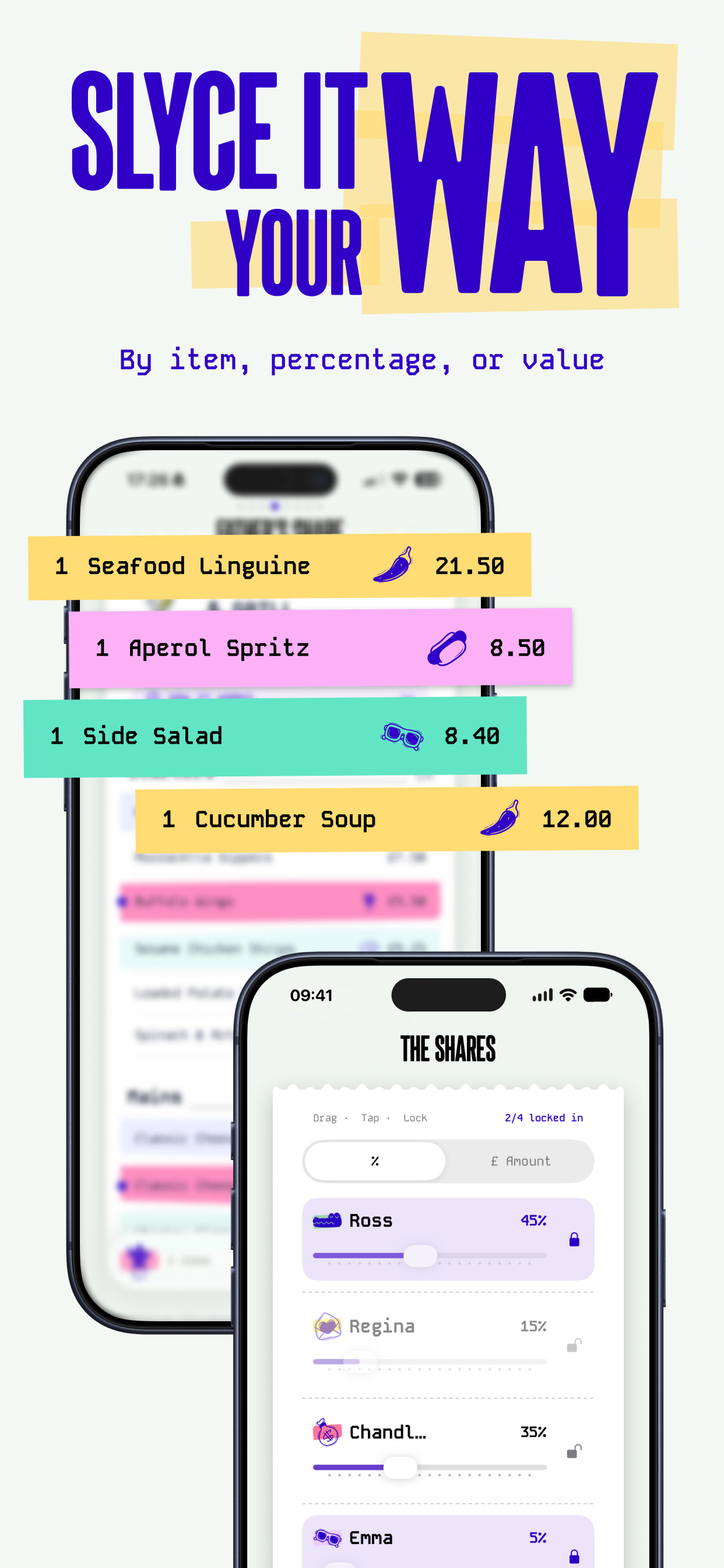 Receipt Splitter | Slyce