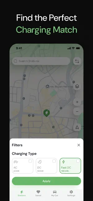 EV Charging Stations Finder iPhone screenshot 3