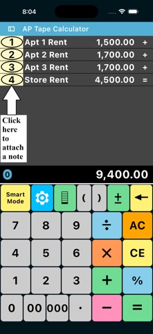 AP Tape Calculator Screenshot 1 of 7
