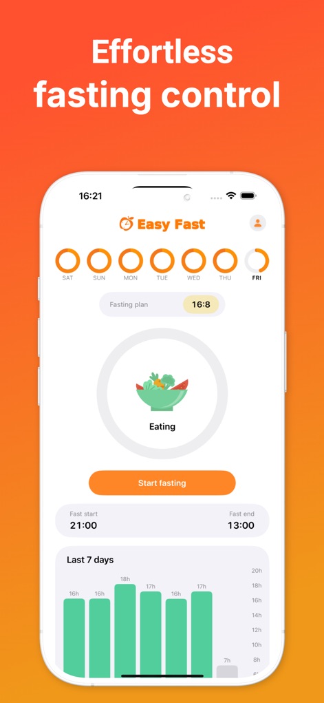 Easy Fast: Fasting Tracker - Health & Fitness App | MWM