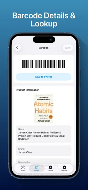 QR & Barcode Scanner: CodeScan screenshot 4