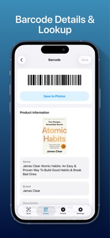 QR & Barcode Scanner: CodeScan Screenshot 4 of 7