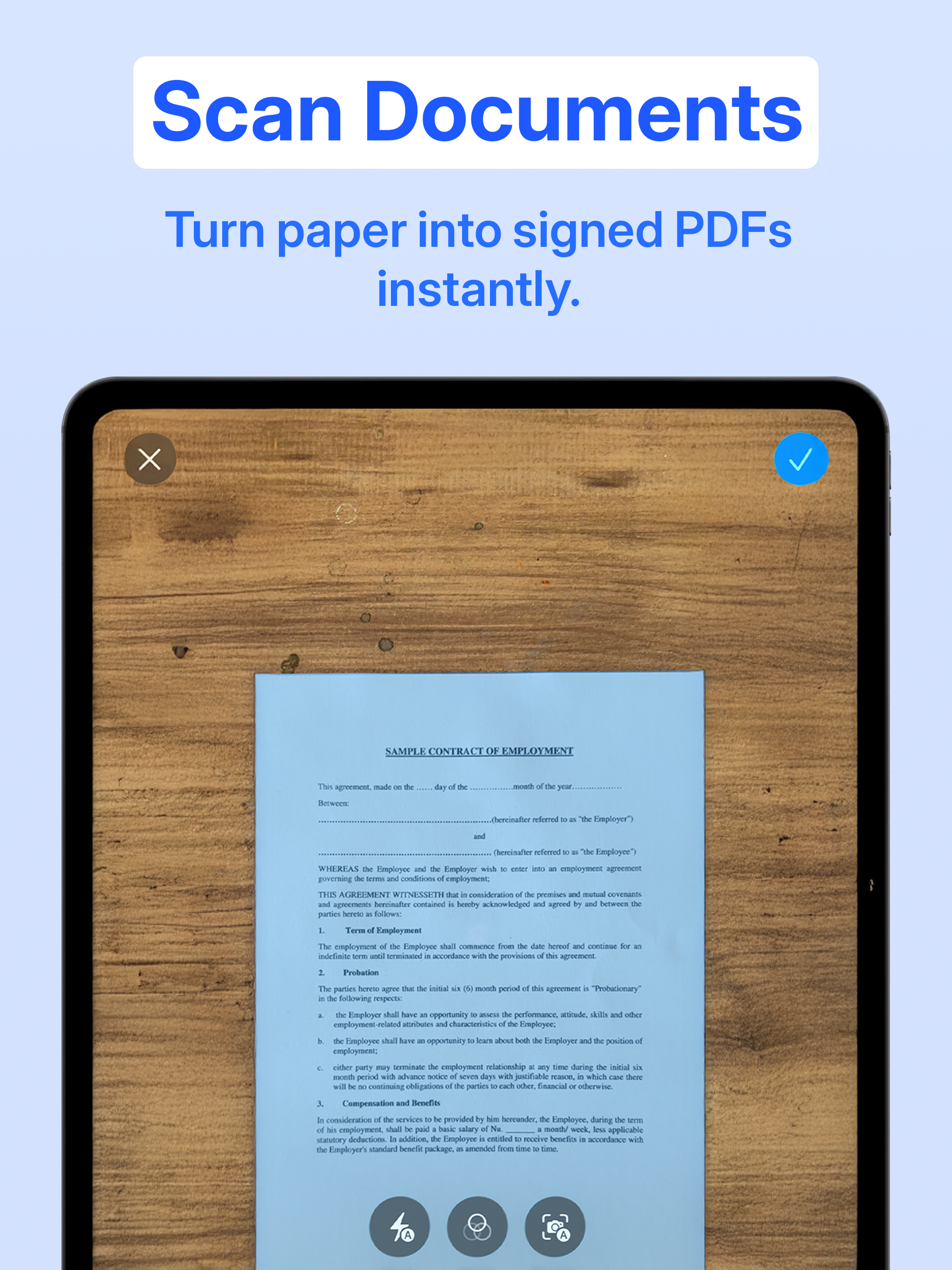 QuickSign eSign: PDF Scanner