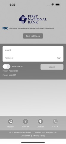 App screenshot
