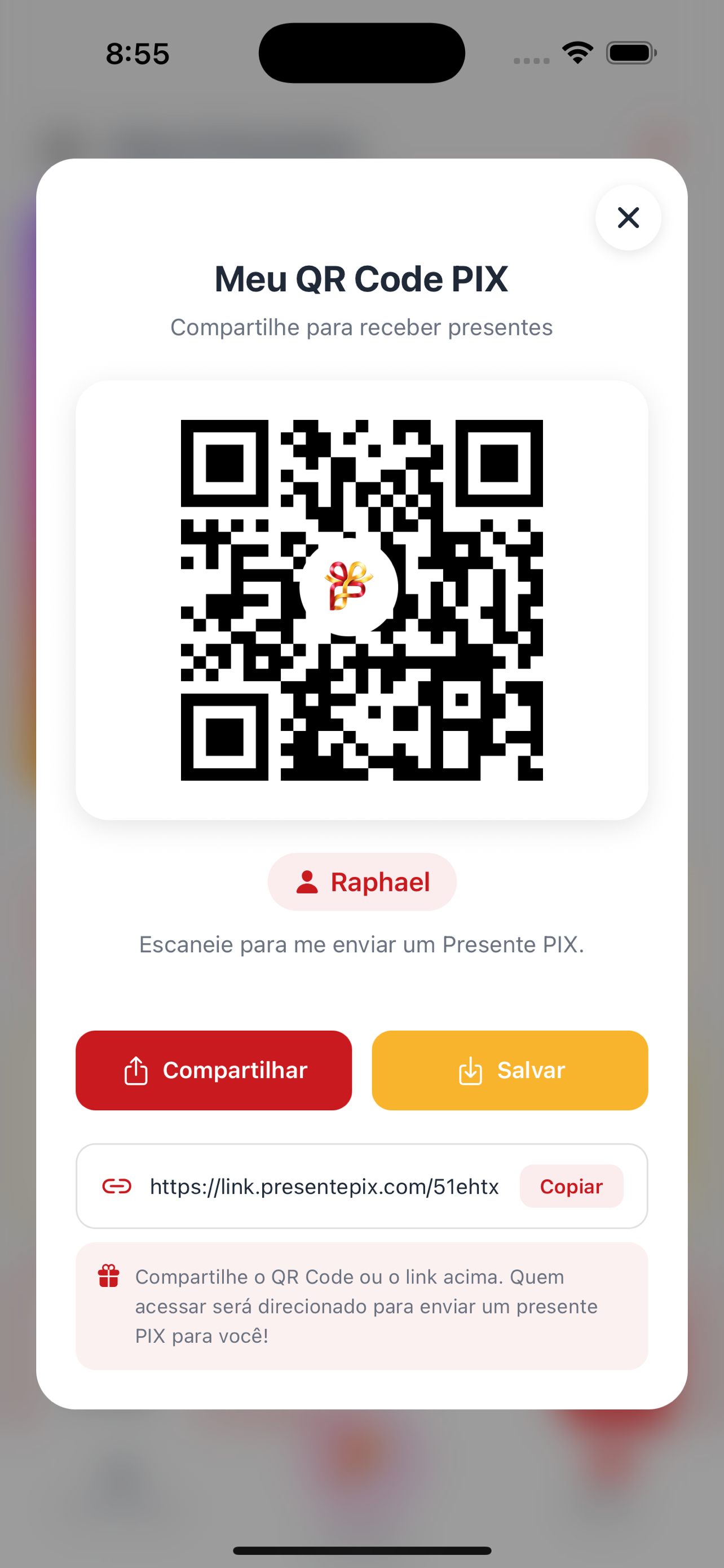 Presente PIX