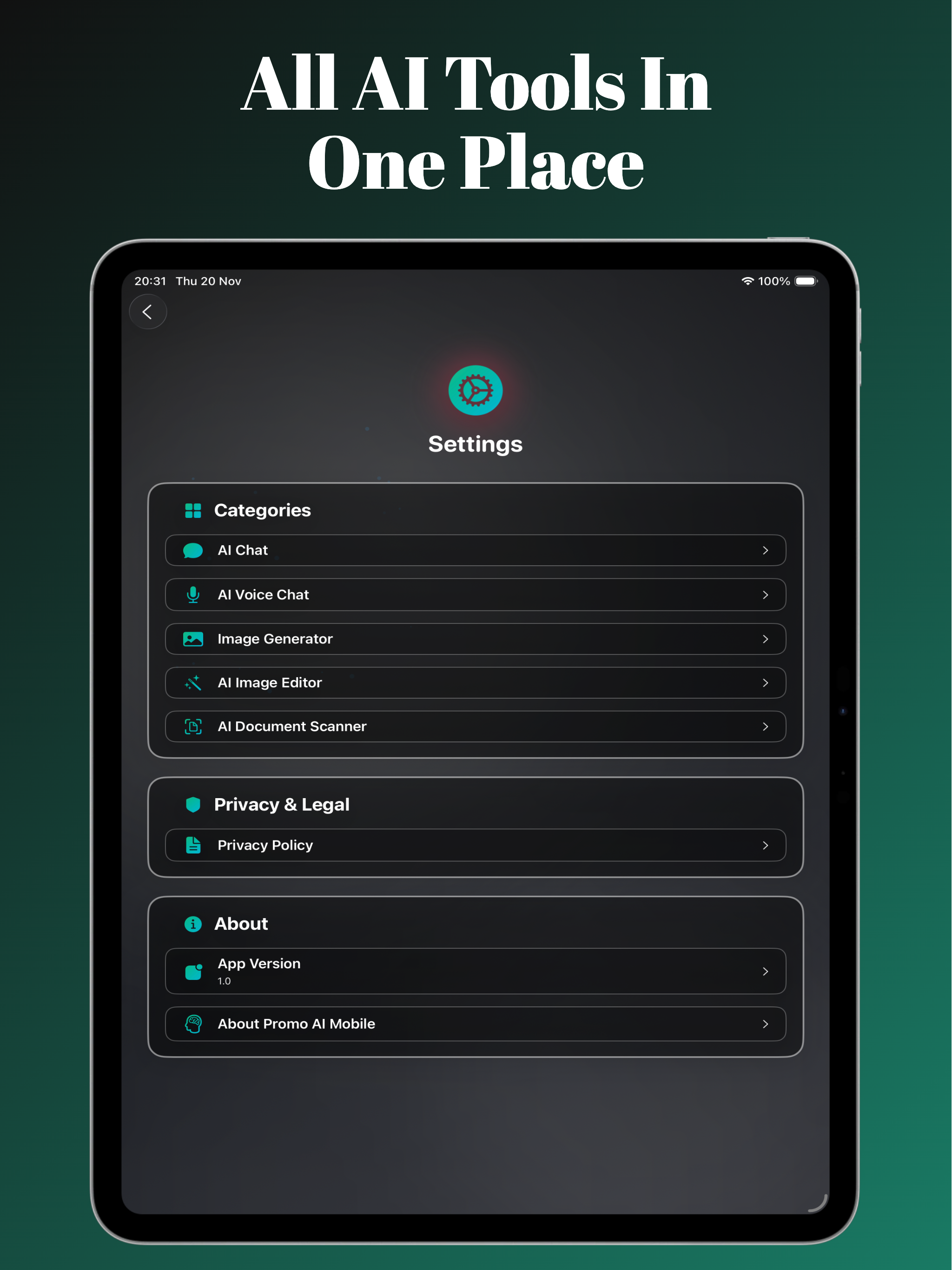 Promo AI Mobile