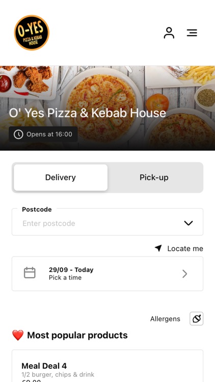 O' Yes Kebab & Pizza House