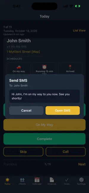 MyKlient: Invoice & Scheduling screenshot 3