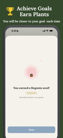 Growing Pomodoro Timer screenshot