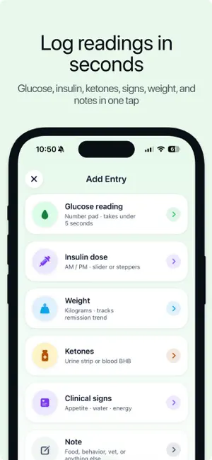 CarePaws: Cat Diabetes Tracker screenshot 2
