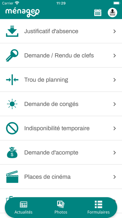 Ménageo Screenshot