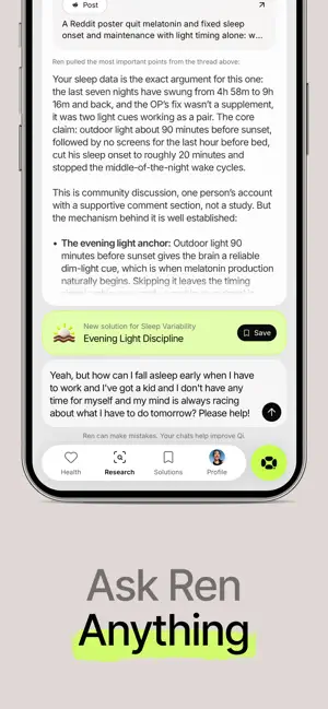 Ren: Your Health Researcher screenshot 3
