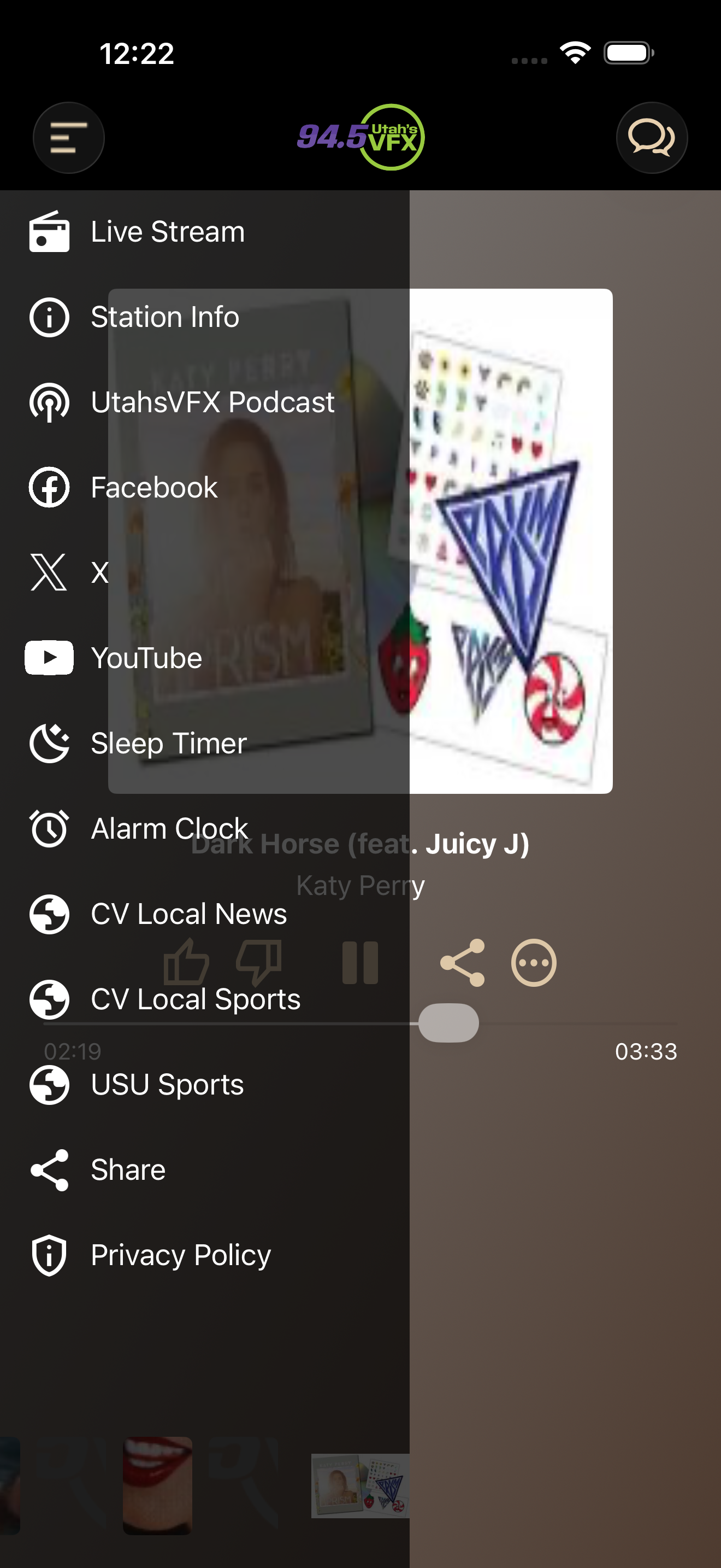 Utah's VFX 94.5 screenshot 4