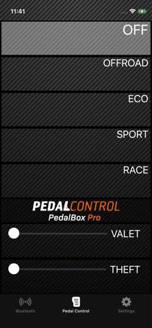 PEDAL CONTROL Pedalbox Pro screenshot