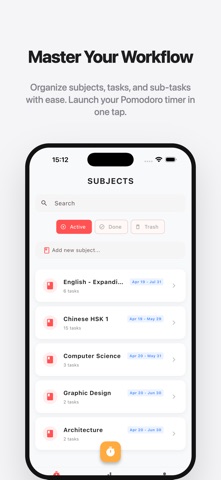 Focus On One - Pomodoro Timer screenshot