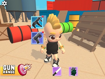 Blocky Shooter: FPS Gun iPad screenshot