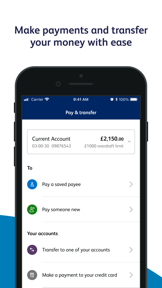 Co-operative Bank screenshot
