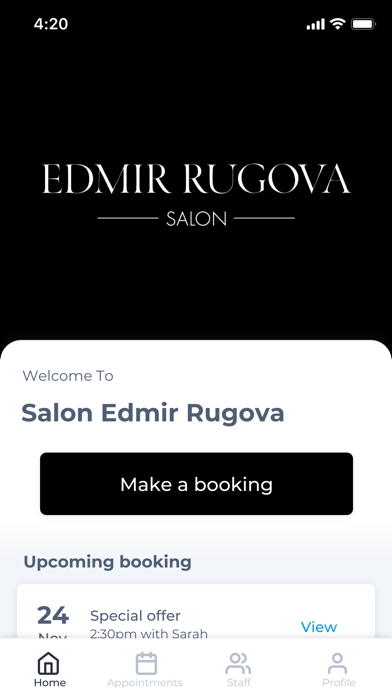 Salon Edmir Rugova Screenshot