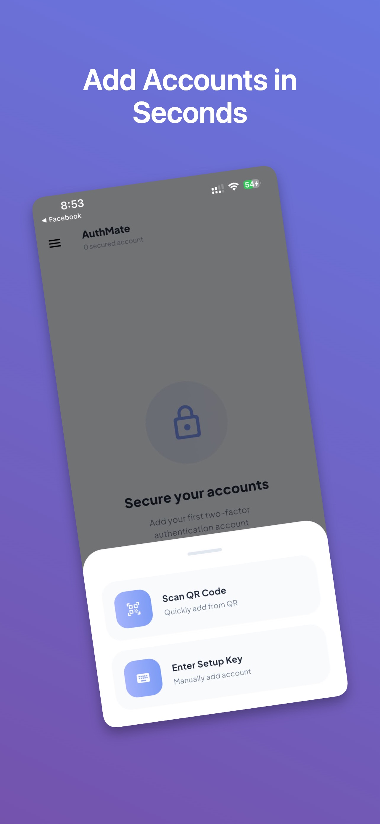 Screenshot 5 of 2FA - AuthMate