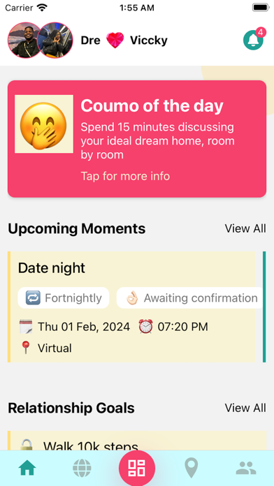Coumo AI: Relationship tracker Screenshot