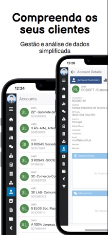 RCSoft CRM screenshot