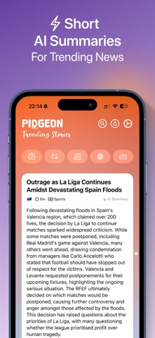 Pidgeon - Smart Trending Newsのおすすめ画像2