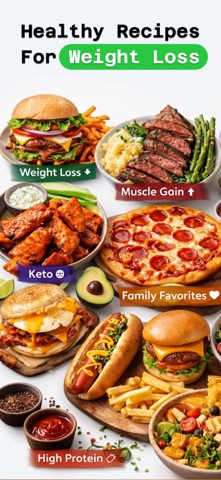 Meal Planner – Daily Recipes iPhone screenshot