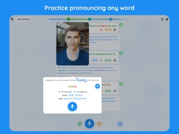 Ligu: Speak English with AI iPad screenshot