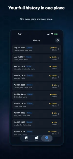 Skyjo Score Keeper & Stats screenshot 4