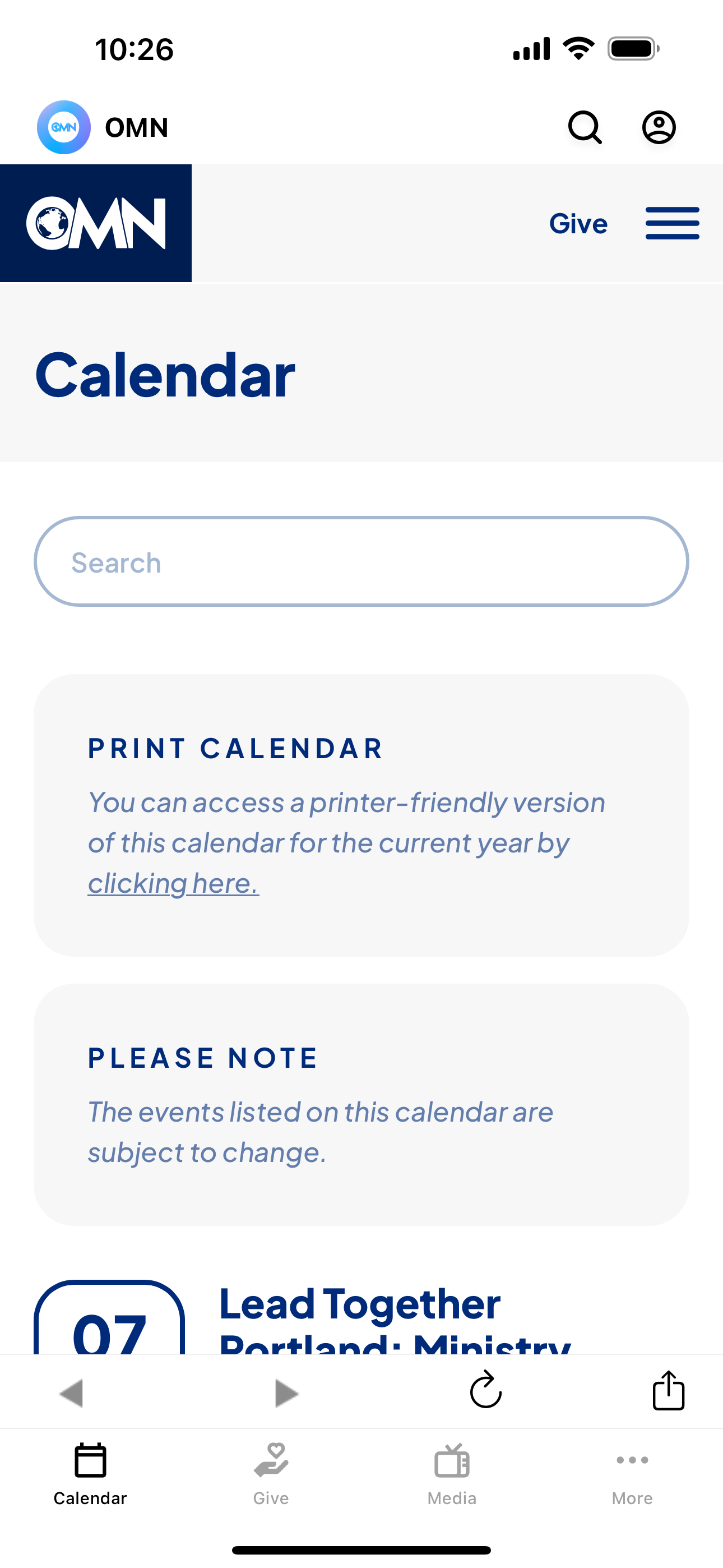 Oregon Ministry Network