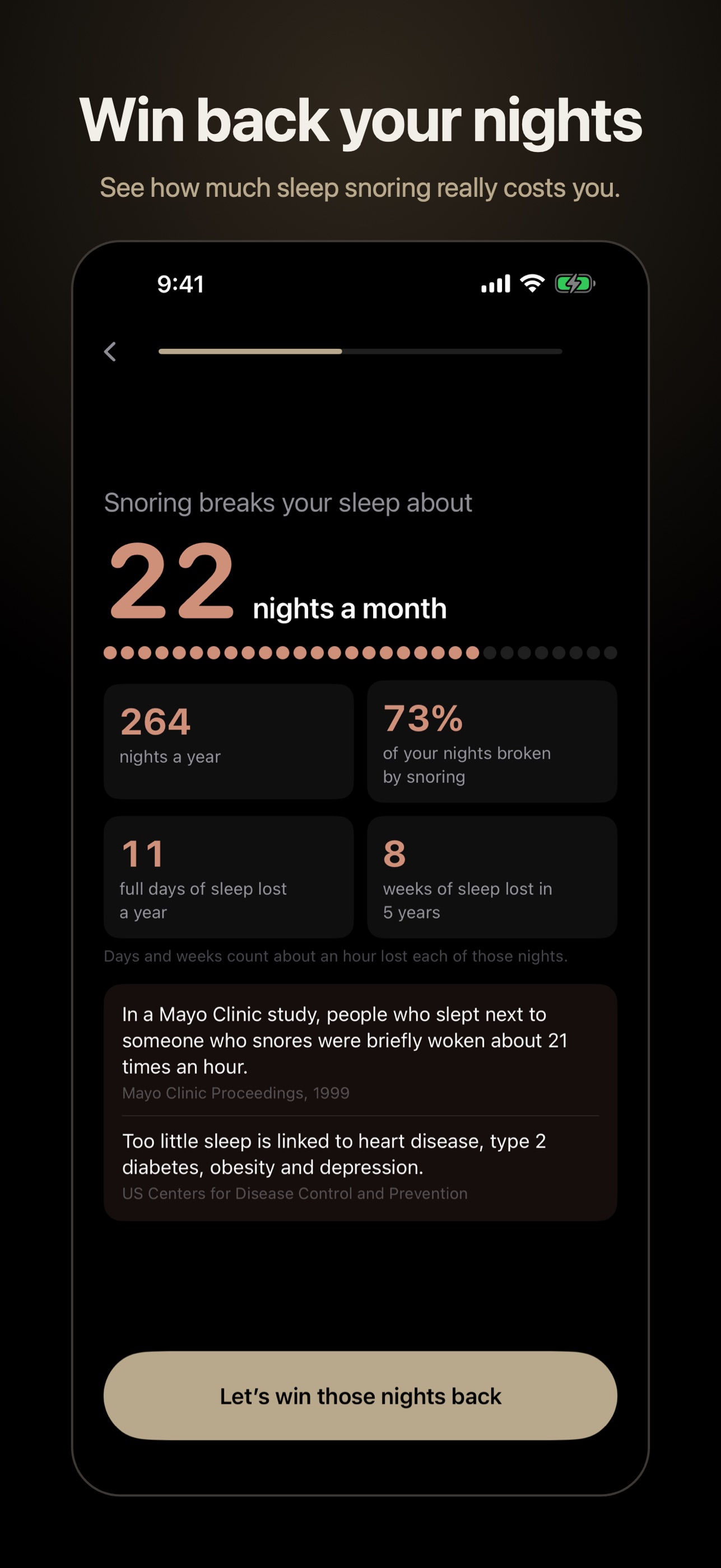 Screenshot 6 of Block Snoring: Snore Mask