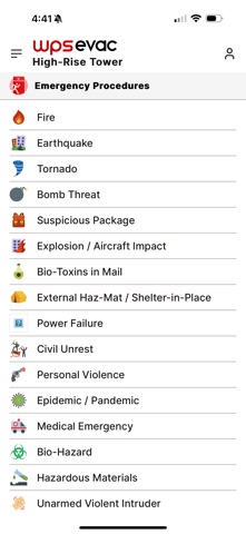 WPS Evac Screenshot 2 of 10