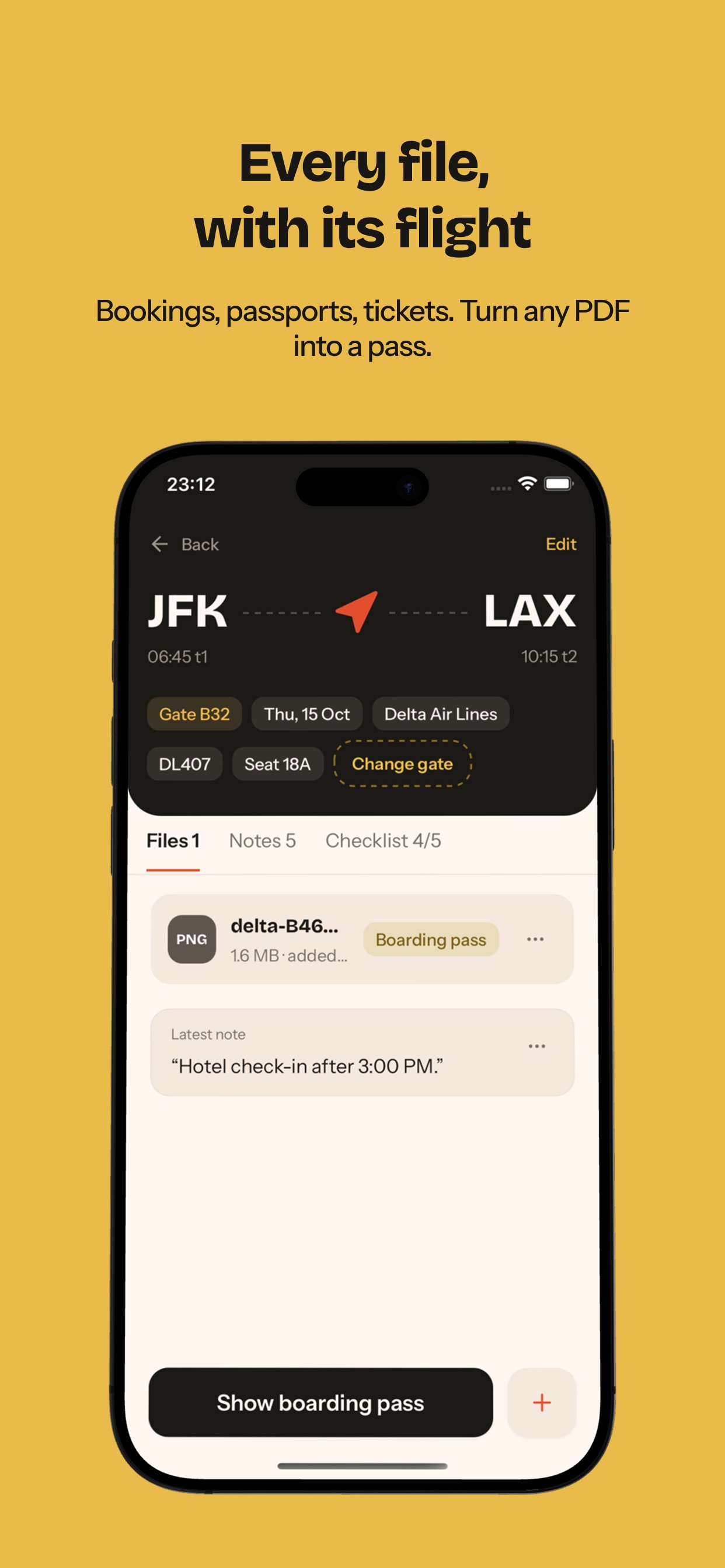 Screenshot 3 of FlightStash: Your Flight Bag