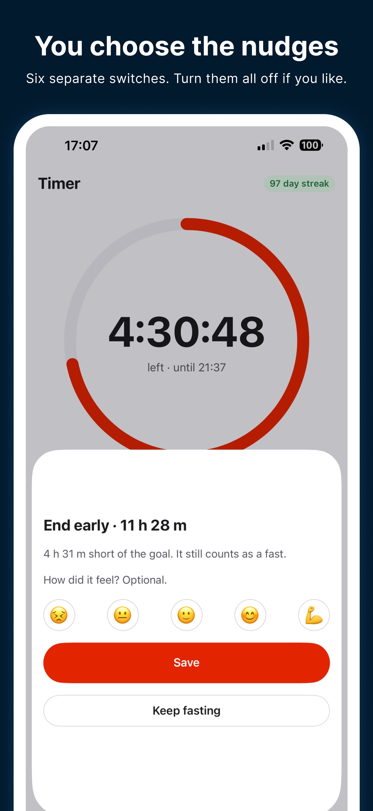Screenshot 9 of Onefast: Fasting Timer