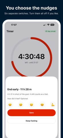 Onefast: Fasting Timer Screenshot 9 of 10