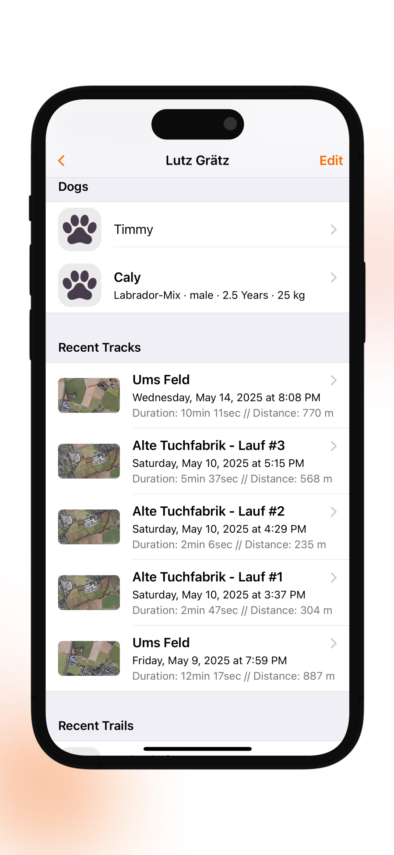 Trailmate Mantrailing screenshot 8