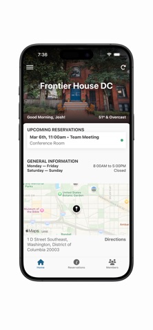 Frontier House Club iPhone screenshot