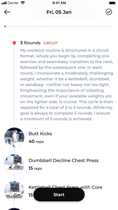 Midlife Fit Club Screenshot