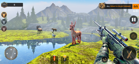 Juego caza de ciervos salvaje screenshot 5